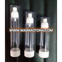 80ml 100ml 120ml plastic AS cosmetic liquid airless bottle