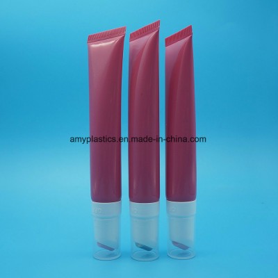 Beauty Cosmetic Tube with Metal/Silicon Roller Applicator